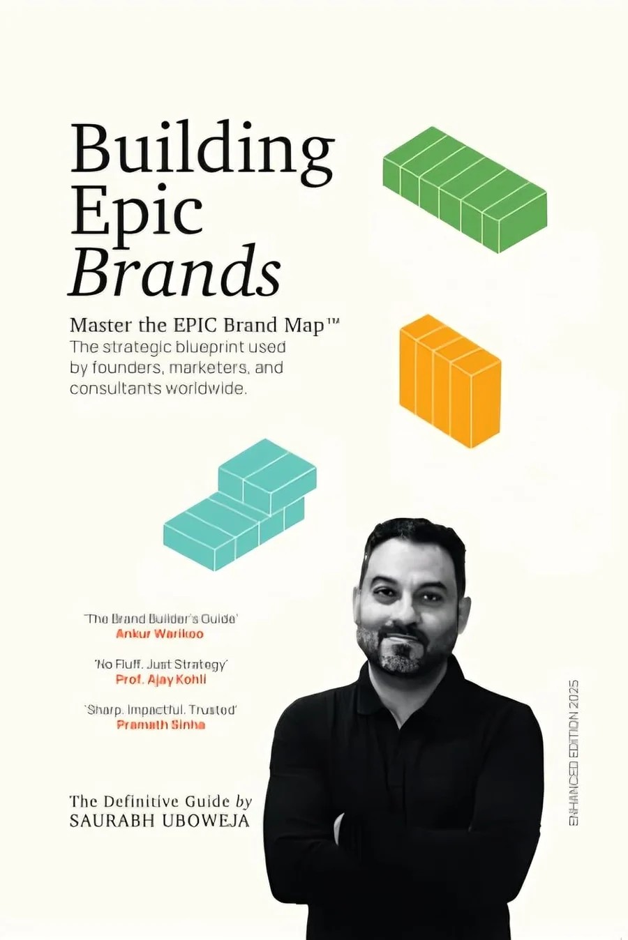 Cover of Building Epic Brands by Saurabh Uboweja