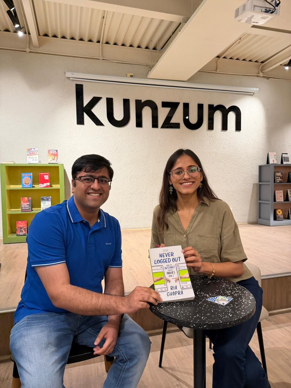 Ria Chopra session at Kunzum Books